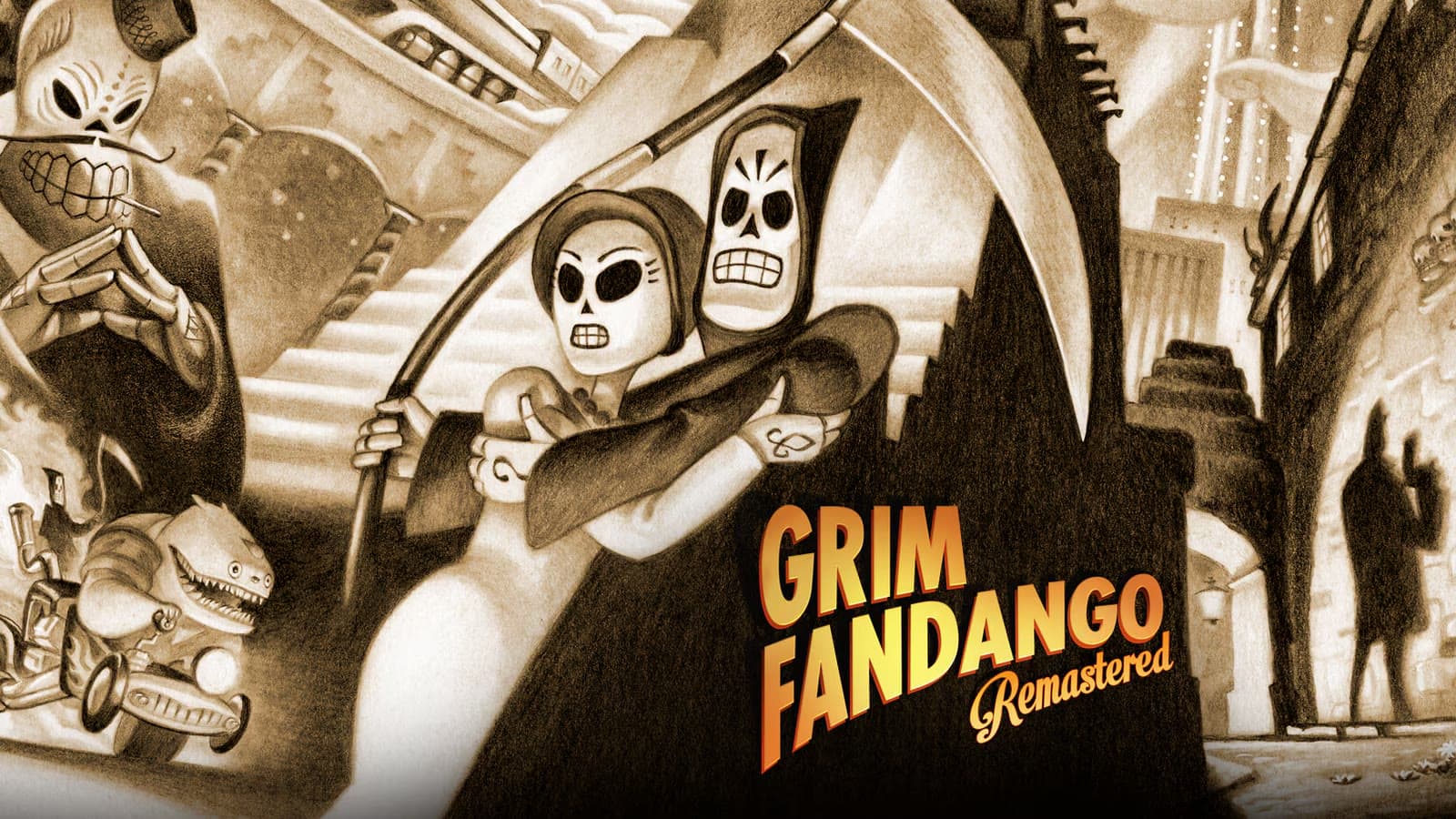 Portada de Grim Fandango